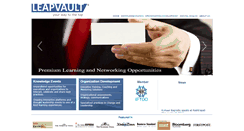 Desktop Screenshot of leapvault.com